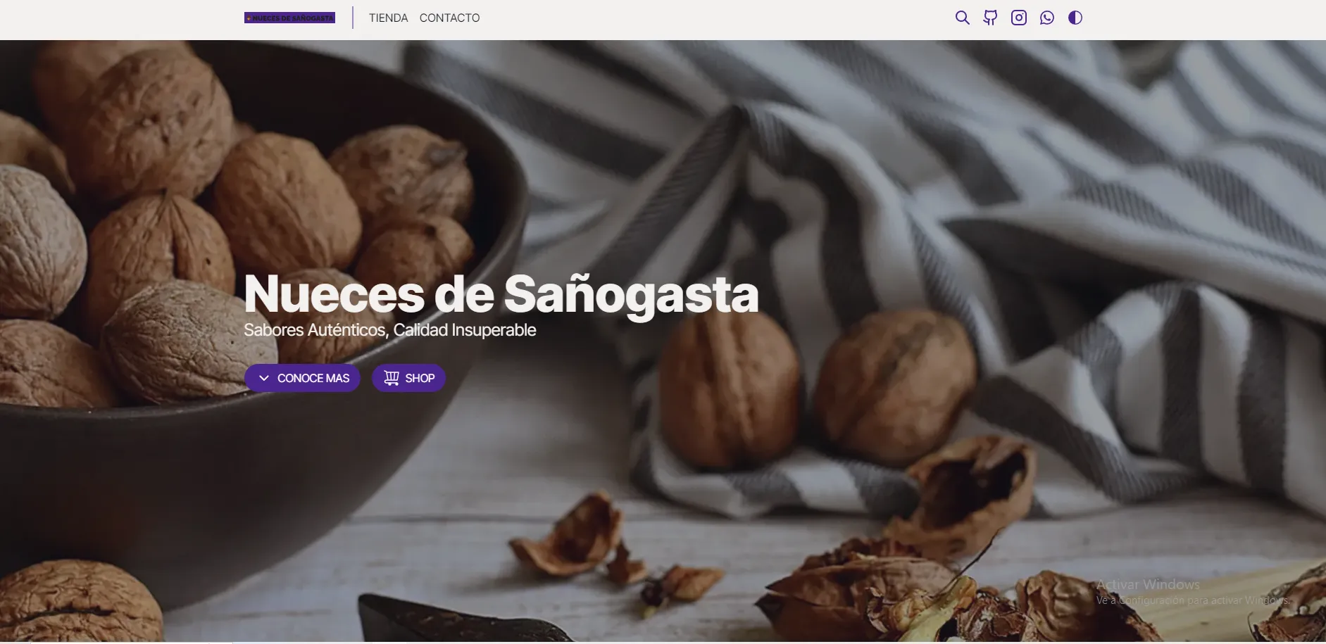 A screenshot of https://nueces.netlify.app/